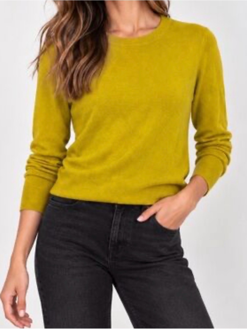 TAHARI Pure Luxe 100% 2-Ply Cashmere Sweater – Size S